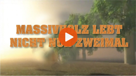 Animationsfilm 'Massivholz lebt nicht nur zweimal'